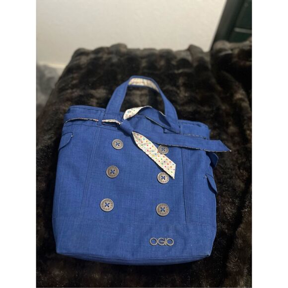 OGIO HAMPTONS TOTE - COBALT - For LAPTOP Padded - Picture 1 of 5